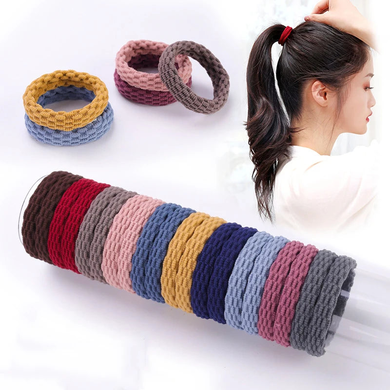 Women  Simple Basic Elastic Hair Bands