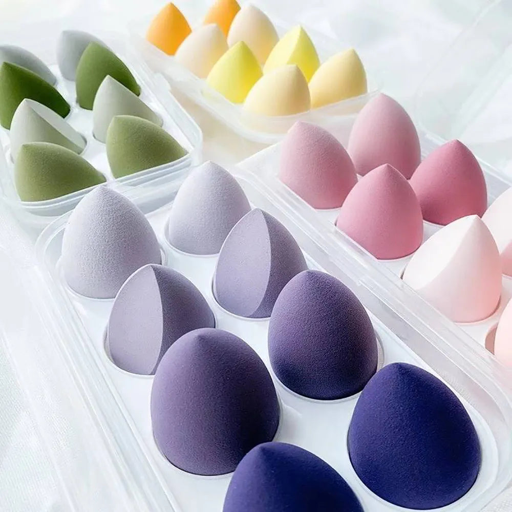 4/8pcs Makeup Sponge Blender Beauty Egg Cosmetic Puff