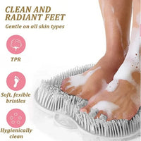 Shower Foot Back Scrubber Silicone Bath Massage