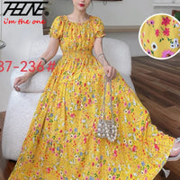 Maxi Long Dress Women Summer Indian Clothes