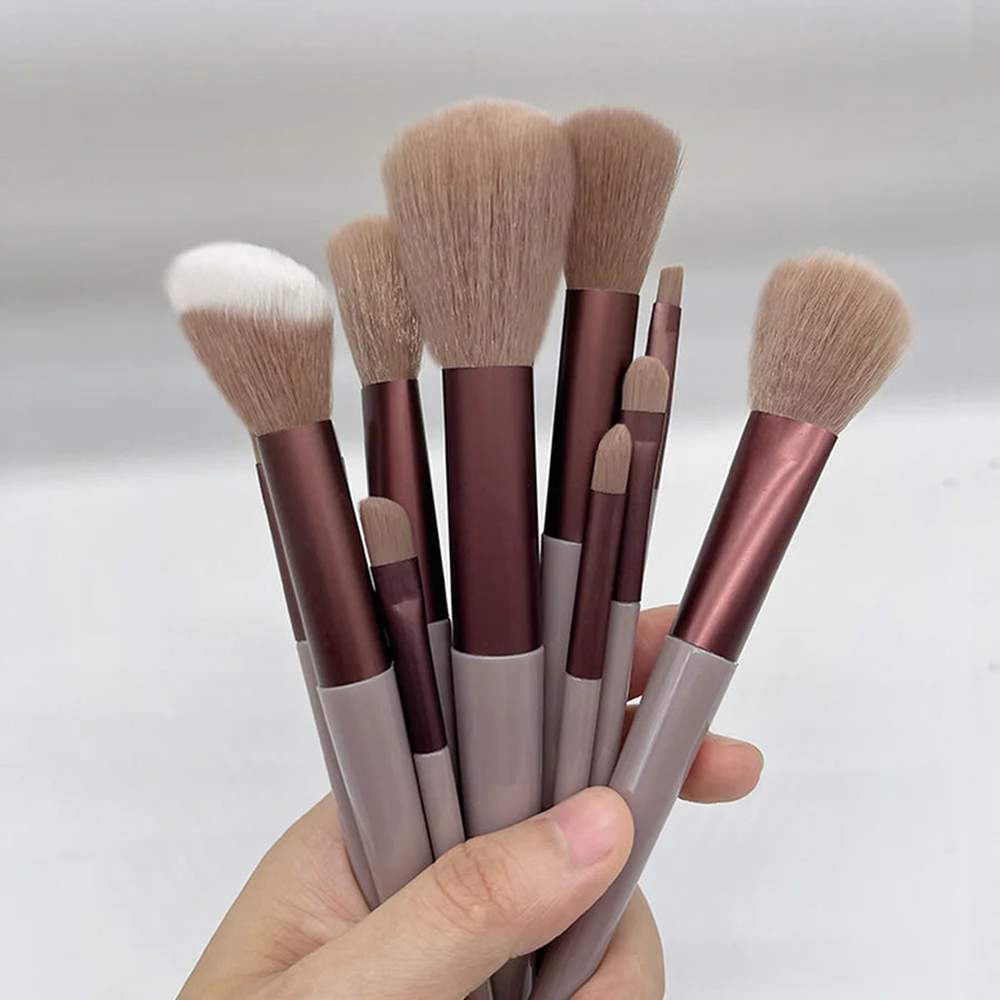 13 PCS Makeup Brushes Set Eye Shadow Foundation