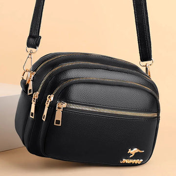 High Quality Soft Leather Purse Fashion Women Shoulder Messenger Bag