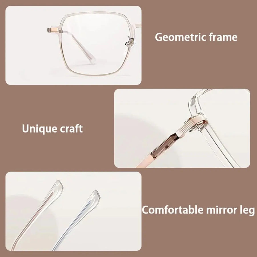 Anti Radiation Glasses Metal Eyeglass Eyeglasses For Woman