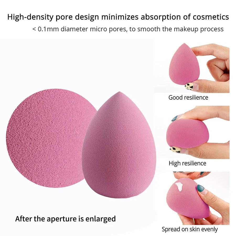 4/8pcs Makeup Sponge Blender Beauty Egg Cosmetic Puff