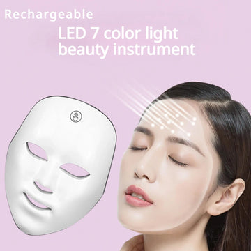 7 Colours LED Light Mask Rechargeable Skin Care